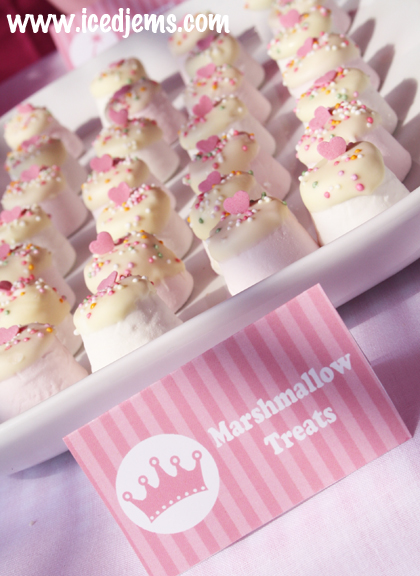 Princess Party Food Tents