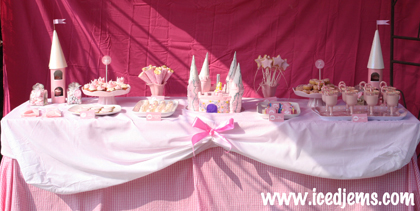 Princess Dessert Table