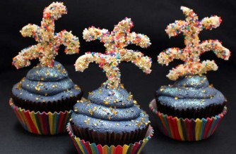 Firework Cupcakes