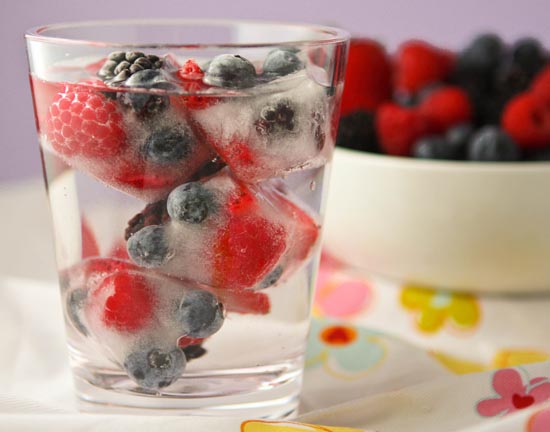 Fruit Ice Cubes