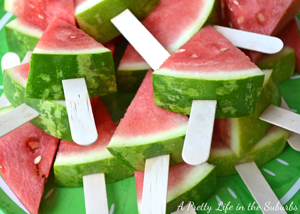 Watermelon Lollies