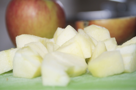 Chopped Apples