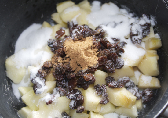 Apple Crumble Ingredients