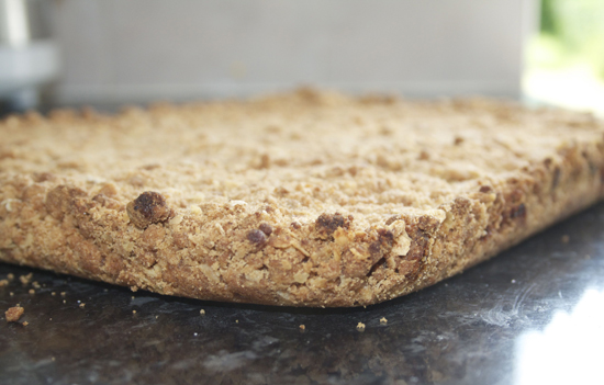 Cooked Apple Crumble Bars