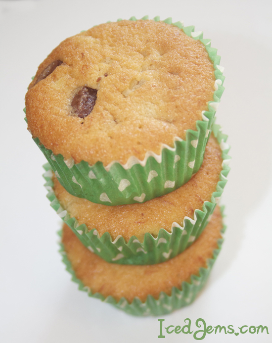 Banana Choc Chip Cupcakes