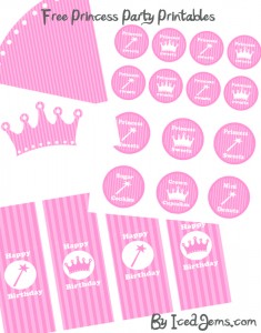 Princess Party Printables