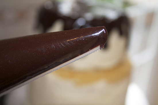 Piped Ganache