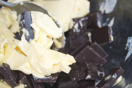Melt Butter and Chocolate Melt Butter and Chocolate