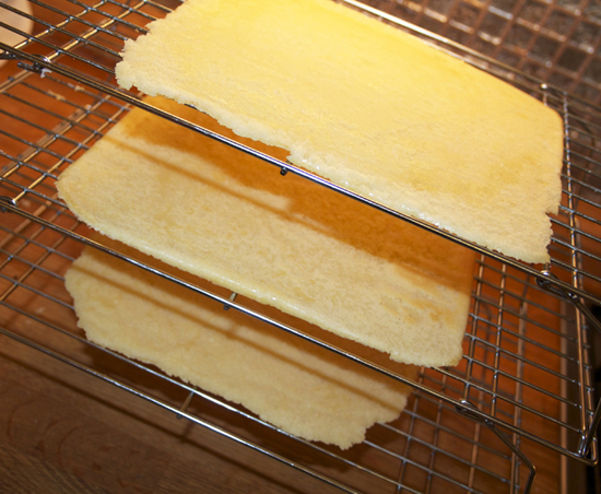 Pancake Cake layers