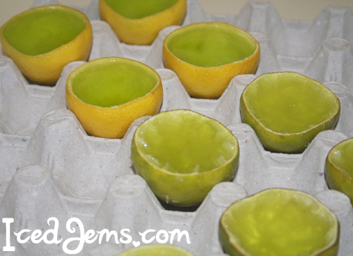 Lemon Lime Jelly Slices