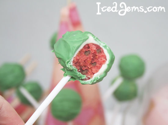 Watermelon Cake Pops