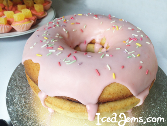 Giant Donut Cake Recipe
