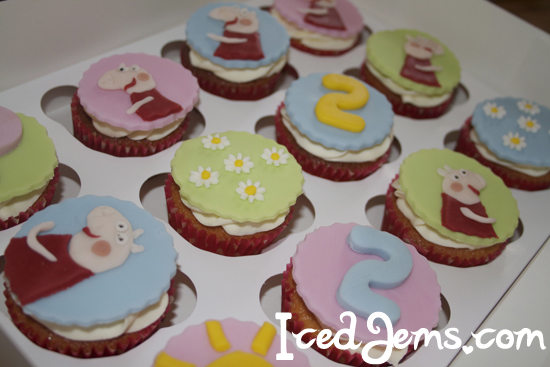 Peppa Pig Cupcakes