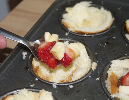 Warm Bread Pudding