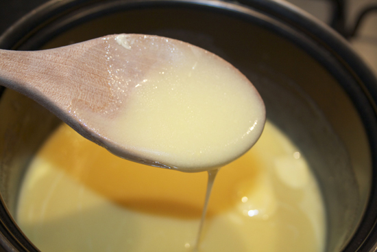 Making Caramel Making Caramel