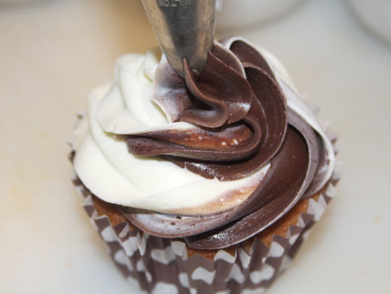 Chocolate and Vanilla Frosting