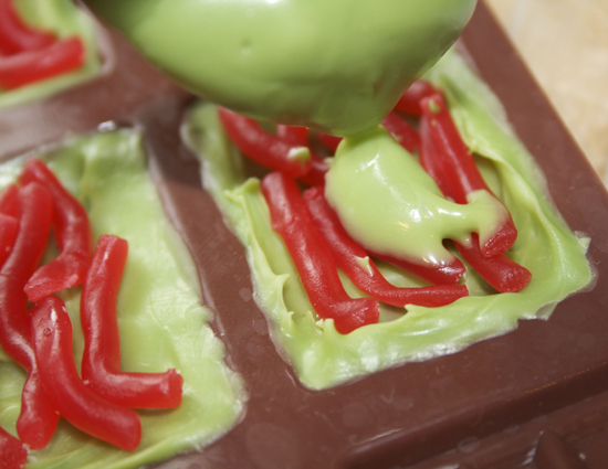 Green Candy Bars