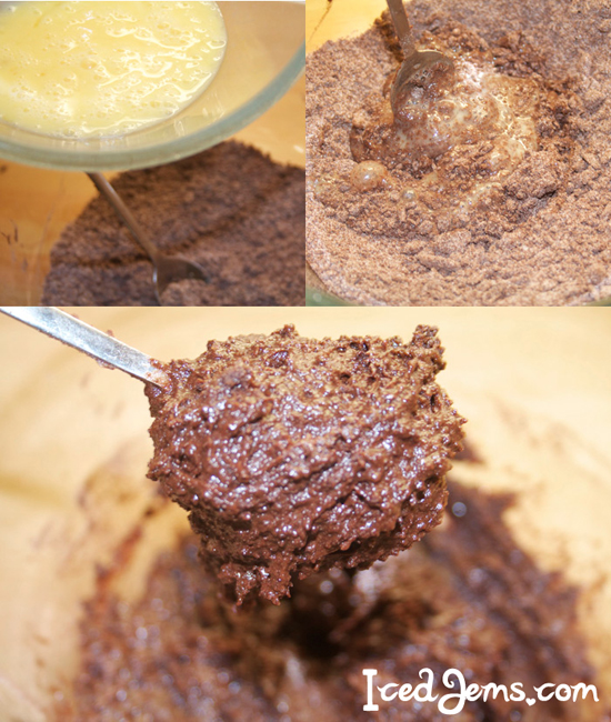 Chocolate Crackle Cookie Dough