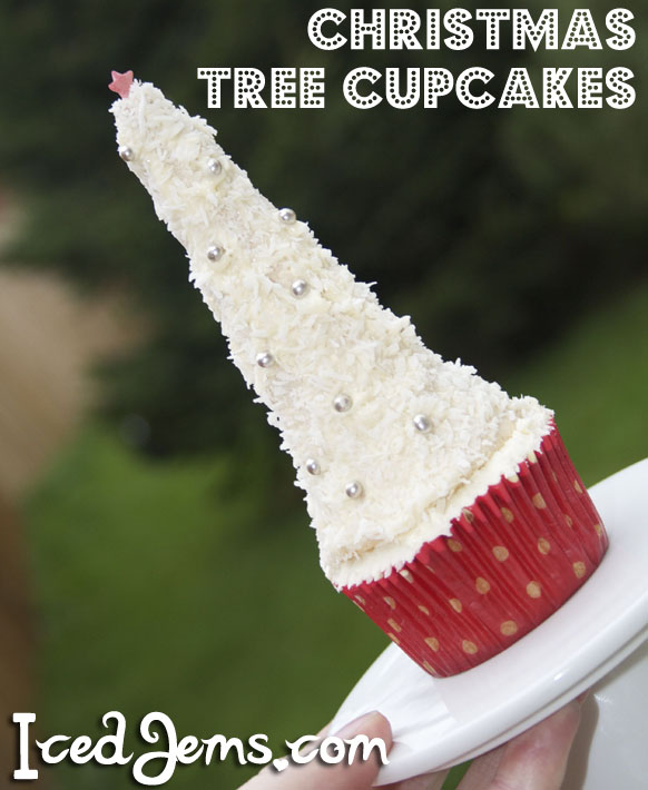 Christmas Tree Cupcakes