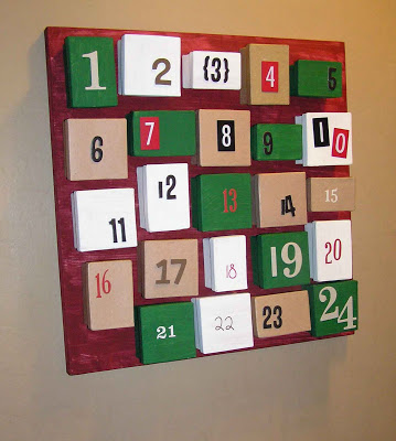 Favour Box Advent Calendar