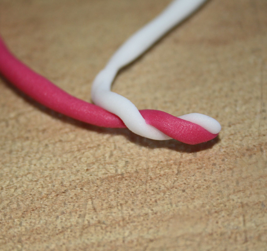 Candy Cane icing