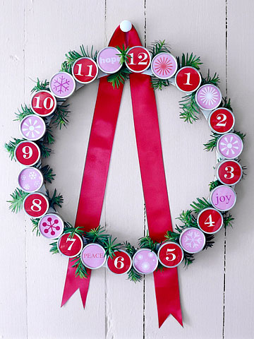 Wreath Advent Calendar