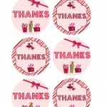 Christmas Printable Favour Tags