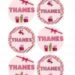 Christmas Printable Favour Tags