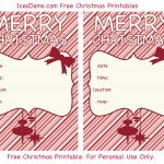 Free Christmas Printable Invites