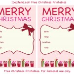 Free Pink Christmas Printable Invites