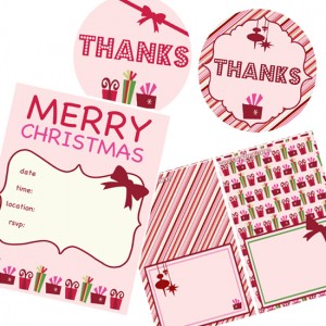 Free Christmas Party Printables