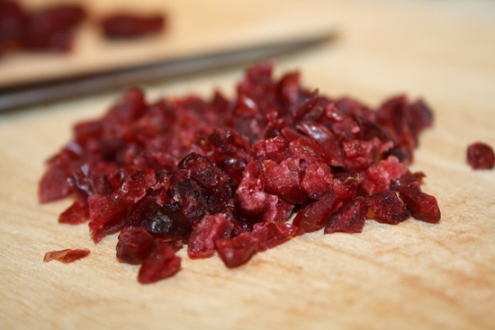 Chopped Cranberries