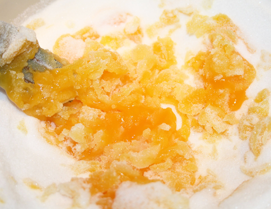 Egg Yolk and Sugar