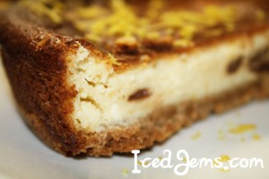 Lemon Raisin Cheesecake