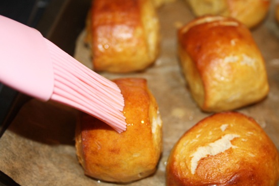 Butter Glazed Pretzels