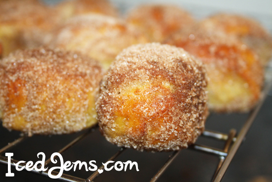 Cinnamon Sugar Pretzel Bites