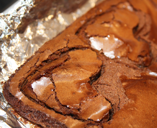 Heart Shaped Brownies