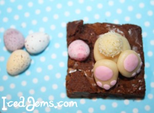 Easter Bunny Brownies