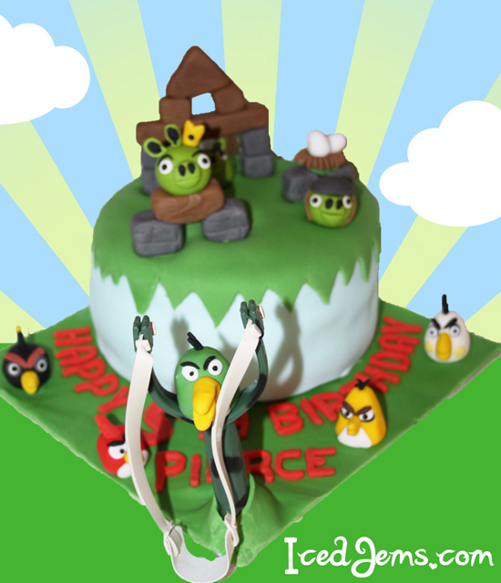 Angry Birds Cake