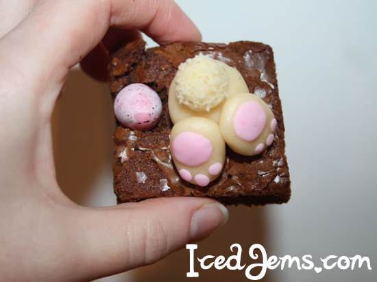 Easter brownies