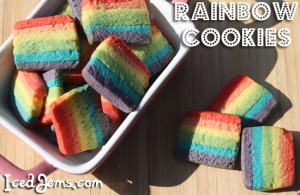 Rainbow Cookies