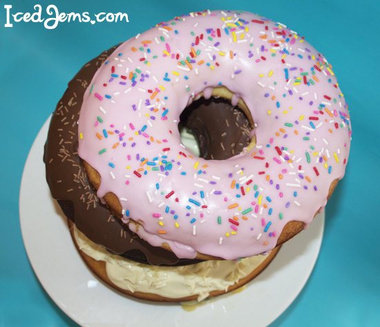 Giant Doughnut Cake