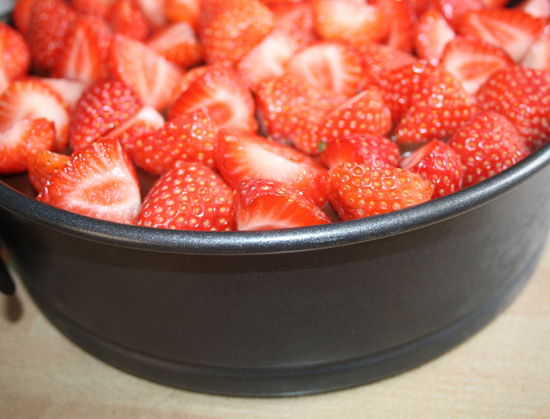 Fresh Strawberry Cheesecake