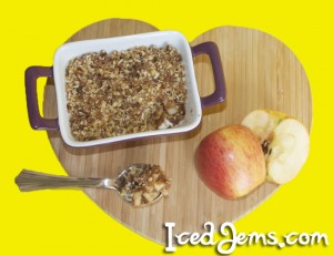 Healthy Apple Crumble