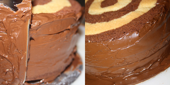 Chocolate Spread Cake