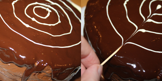 Spiderweb Cake