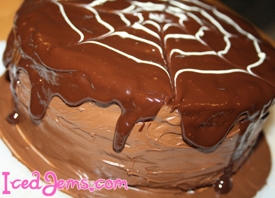 Spiderweb Ganache