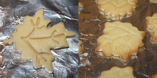 Maple Leaf Cookies