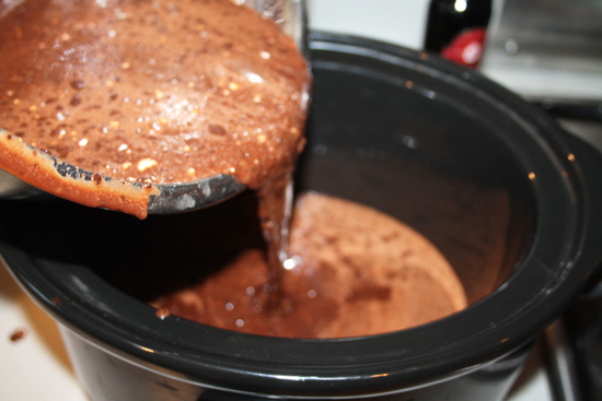 Slow Cooker Chocolate Mix