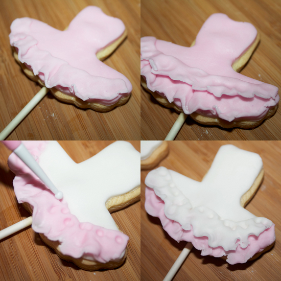 Frilly Ballerina Cookies